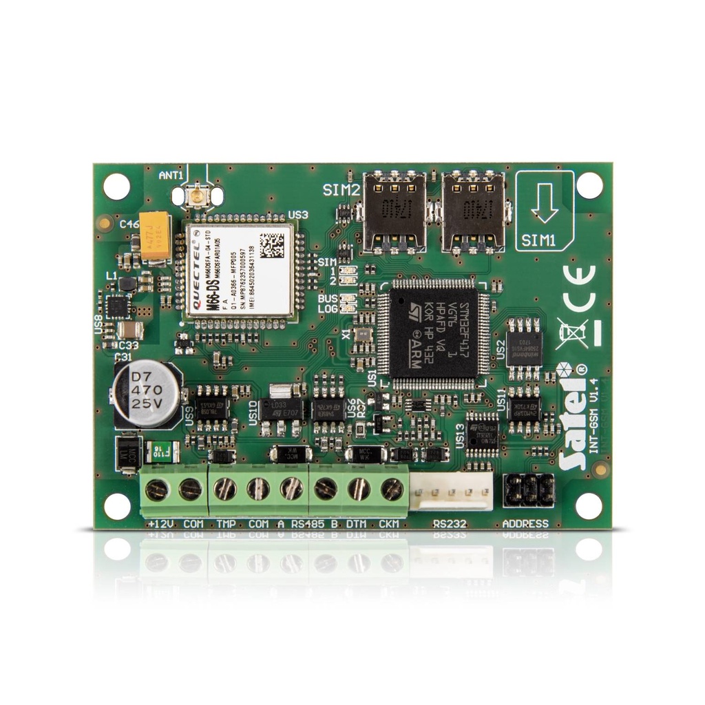 [INT-GSM] MÓDULO DE COMUNICACIONES GPRS PARA INTEGRA
