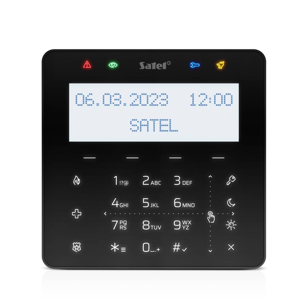 [INT-KSG2R-B] TECLADO SENSITIVO PARA CENTRAL INTEGRA PRETO