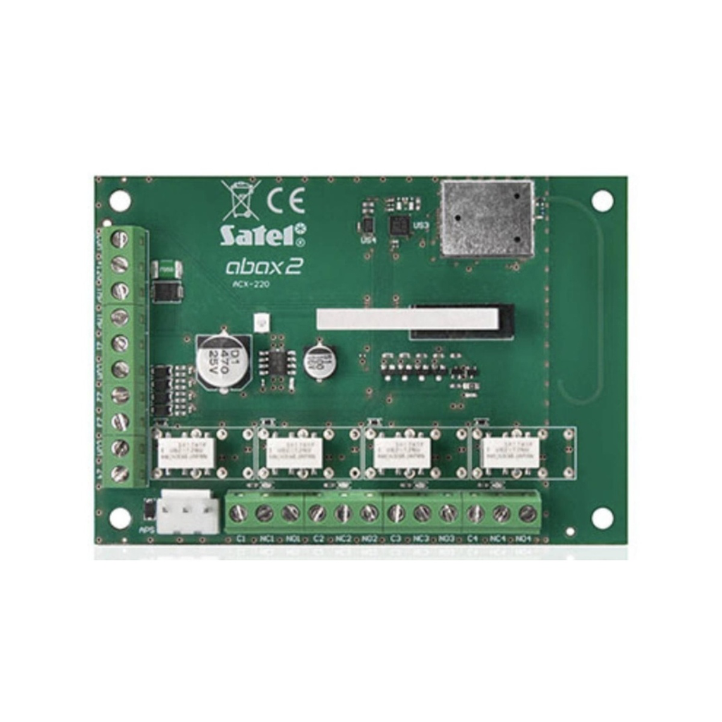 [ACX-220] EXPANSOR SEM FIOS PARA 4 ENTRADAS Y 4 SALIDAS A RELE