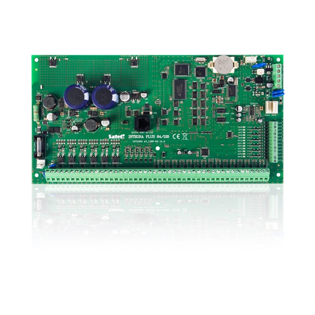 [INTEGRA  64 PLUS] PANEL DE ALARMA  DE 16 A 64 ZONAS Y SALIDAS, EN50131, GRADO3
