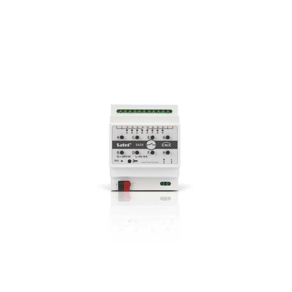 ATUADOR 8 CANAIS KNX