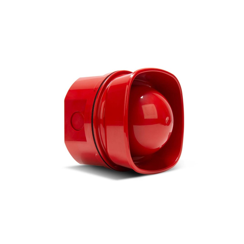 [SPP-111] SIRENE CONVENCIONAL VERMELHO, EXTERIOR IP65