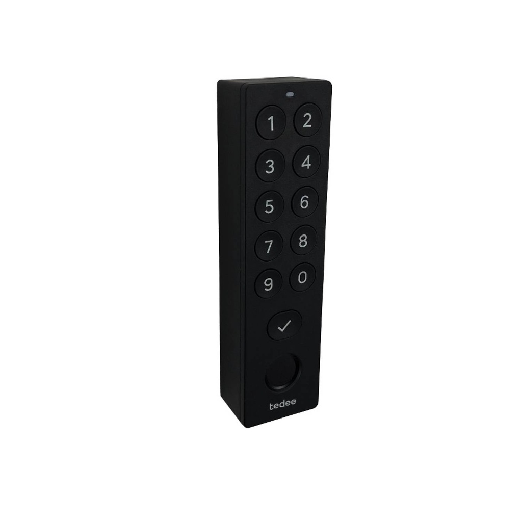 TEDEE TECLADO, CINZENTO COM LEITOR BIOMÉTRICO