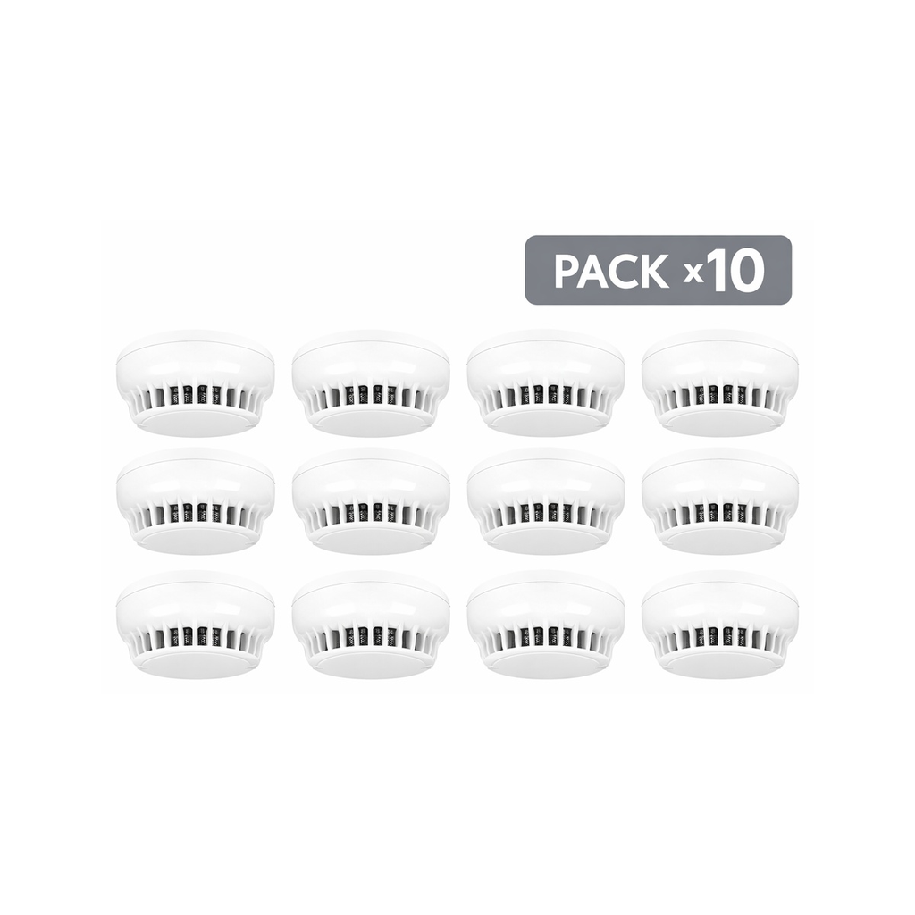 PACK 10 x DETETOR MULTICRITÉRIO VIA RÁDIO