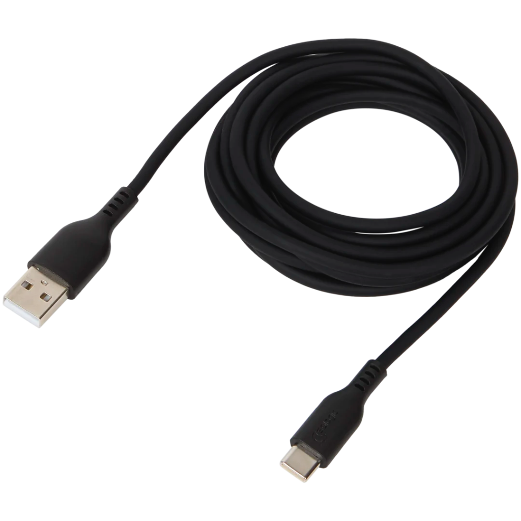 CABO USB-A  PARA USB-C DADOS 3 METROS