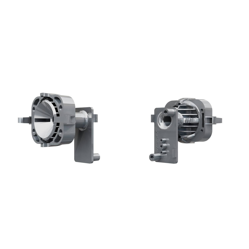 [BRACKET E-5 GY] SUPORTE DE JUNTA ESFÉRICA PARA DETETORES